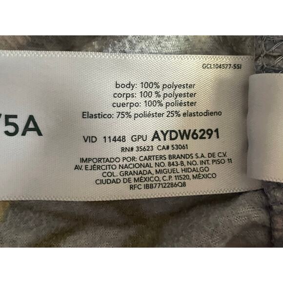 Carter's Lavender Floral Fleece Girl's PJ Pant Set size 5 - Picture 12 of 12